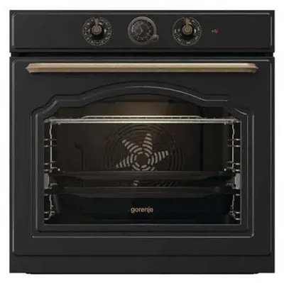 Obrázok produktu pre Gorenje BOS67372CLB, Veľká, Elektrická rúra, 77 L, 3500 W, 77 L, 300 °C