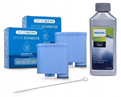Image de Filtres à eau tels que Philips Saeco AquaClean CA6903 - embout Clean - embout en spirale - qualité supérieure - (lot de 3)
