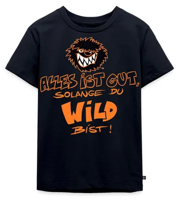 Produktbild von Spreadshirt Die Wilden Kerle Spruch Motto mit Logo Kinder Premium T-Shirt, 98/104 (2 Jahre), Navy