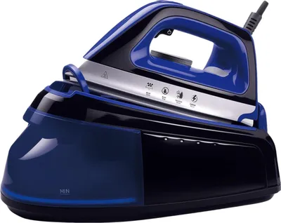 Produktbild von Dampfbügeleisen - 2400 W Handbügeleisen/Dampfglätter - Keramiksohle - Tragbar im Mini-Format - Für Kleidung - Weiß