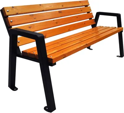 Image de Banc en bois Banc de parc Banc de jardin Meubles de jardin ; pin, 150cm