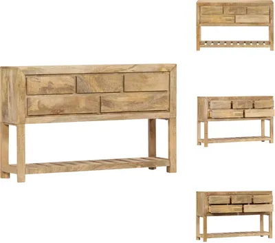 Obrázek produktu pro vidaXL Příborník 120 x 30 x 75 cm z masivního dřeva Mango - Příborníky