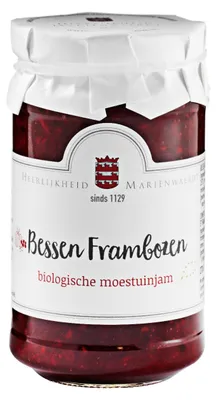 Immagine prodotto di Heerlijkheid Mariënwaerdt Frambozenjam270g – 100% biologico, vegano, senza glutine