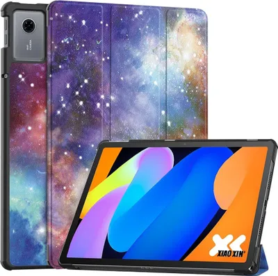 Produktbild von Lenovo Idea Tab 11 Hülle - Coverup Tri-Fold Ständer Klapphülle mit Schlaf/Wach-Funktion - Galaxy