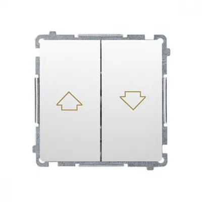 Obrázok produktu pre Kontakt-Simon BMZ1.01/11, Biela, IP20, IP44, 250 V, 10 A, 75 mm, 41 mm