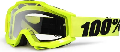 Produktbild von 100% Accuri Motocross Brille Farbe: Gelb/Schwarz