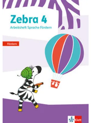 Produktbild von Zebra 4. Arbeitsheft Fördern Klasse 4