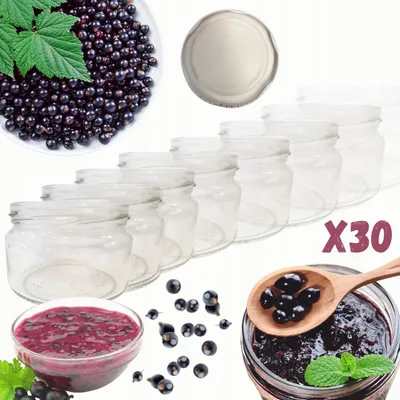Produktbild von Wamar-Sosenka 250ml Gläser für Marmelade & Vorrat - 30 Stück