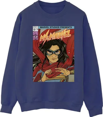 Produktbild von Marvel - Sweatshirt für Damen BI26782 (L) (Marineblau)