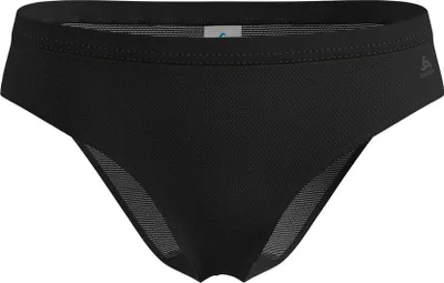 Schwarze Active F-Dry Light Unterhose von Odlo mit feinem Netzstoff und elastischem Bund