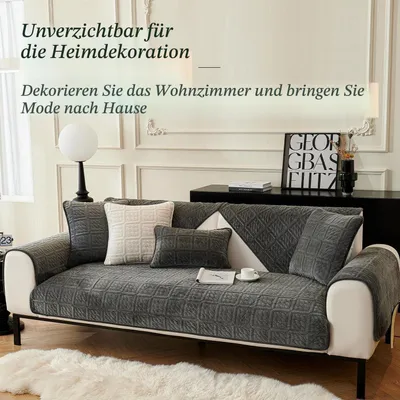 Produktbild von Sofaüberwurf Dunkelgrau 45x45cm