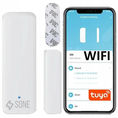 Imagen del producto de Sensor de puerta y ventana WLAN Sone Tuya