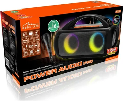 Produktbild von Media-Tech PREMIUM SPEAKER BT POWER AUDIO PRO MT3184 - Lautsprecher