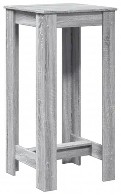 Produktbild von vidaXL Bartisch Grau Sonoma 51x50x103,5 cm Holzwerkstoff