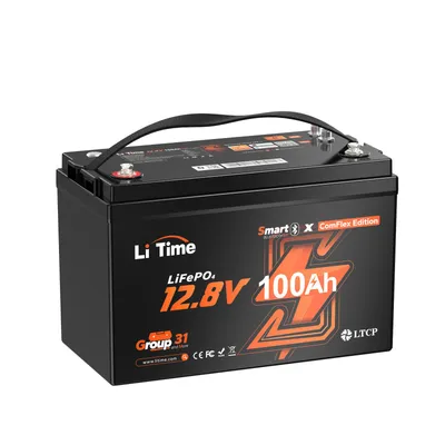 Produktbild von 12V 100Ah Smart ComFlex Batterie mit Bluetooth & Victron-Kommunikation für Wohnmobil, Notstrom, Boot