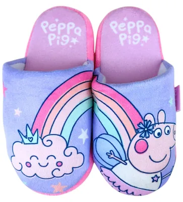 Produktbild von Hausschuhe Peppa Pig Regenbogen Lila 32/33