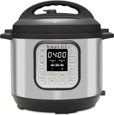 Produktbild von Instant Pot 12-0182-01-EU, 5,7 l, 1000 W, Schwarz, Edelstahl, Tasten, 310 mm, 340 mm