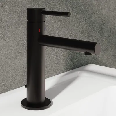 Immagine prodotto di Miscelatore monocomando per lavabo VitrA Origin, completo di gruppo di scarico