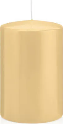 Produktbild von Wiedemann Stumpenkerzen Champagner 60 x Ø 38 mm, 24 Stück