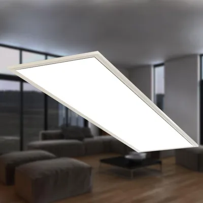 Image de Panneau LED BRILONER LEUCHTEN SIMPLE, 38 W, 4100 lm, IP20, blanc, plastique-métal, 119,5 x 29,5 x 6 cm