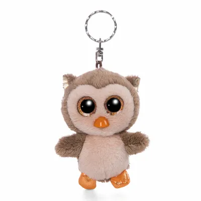 Image de NICI Glubschis Porte-clés hibou Twila 9cm, VERT