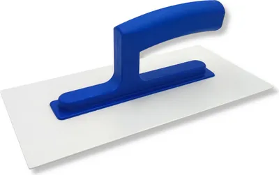 Produktbild von DEWEPRO Glättkelle, Traufel, Reibebrett aus Kunststoff 270x130mm (PS)