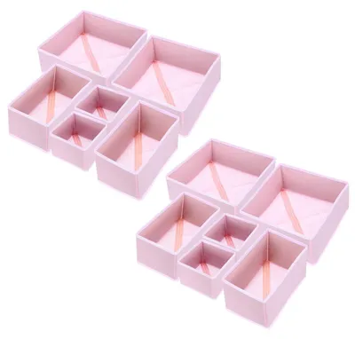 Produktbild von Omgoods – Faltbare Aufbewahrungsbox mit 12 Fächern für Kleidung und Unterwäsche