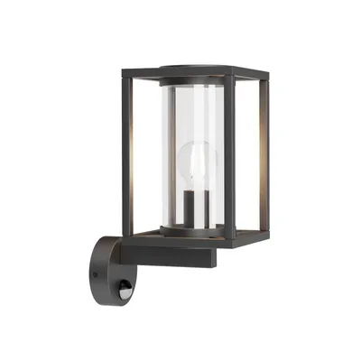 Produktbild von Lucande Außenwandlampe Ferda, Sensor Fassung oben, anthrazit