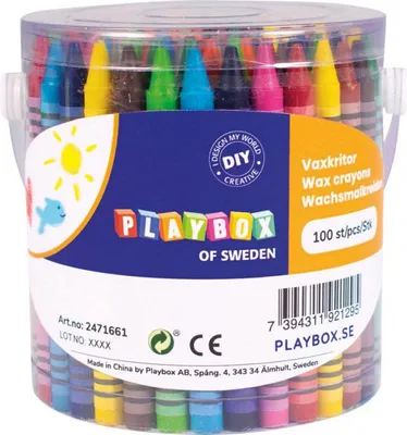 Produktbild von Set mit 100 Buntstiften