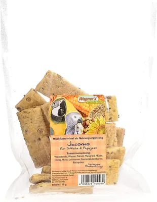 Produktbild von Wagner's HOME Kekse für Papageien - Mais 150g