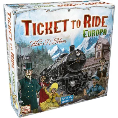 Immagine prodotto di Ticket to Ride Europa – Gioco di Strategia Ferroviaria (IT)
