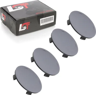 Produktbild von 4x Radnabenkappe Felgendeckel Schwarz Ø 60mm für MAZDA HONDA SUZUKI MITSUBISHI