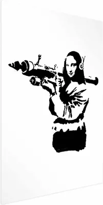 Immagine prodotto di Banksy Mona Lisa poster 40x60 cm senza cornice senza bordo