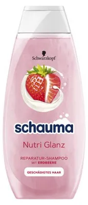 Zdjęcie produktu dla Schauma Nutri Shine Repair Szampon do włosów Smoothie z Truskawką 400ml