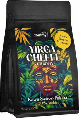 Obrázok produktu pre Mletá káva 250 g, Yirgacheffe, Etiópia, čerstvo pražená, 100 % Arabica