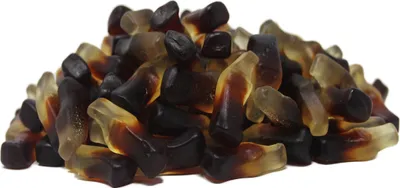 Produktbild Fruchtgummi Colaflaschen weich ohne Zucker mit Stevia gesüßt 175g