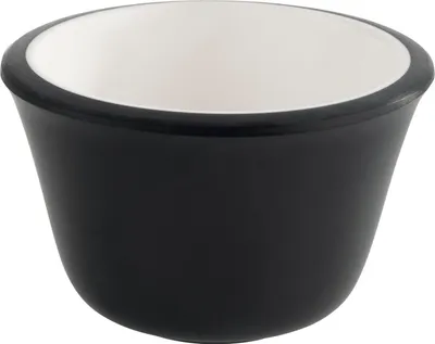 Produktbild von APS Dipschälchen 40 ml schwarz/weiß 6er Set aus Melamin