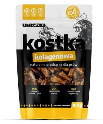 Produktbild von UNISZKI Kollagenwürfel - leckerli für hunde - 100g