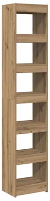 Obrázek produktu pro vidaXL Artisan dubová knihovna/rozdělovač místností 40x30x198 cm