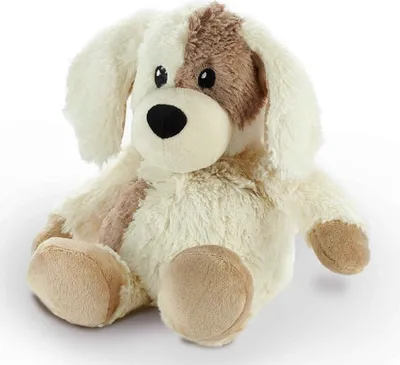 Produktbild von Warmies Wärmekissen Kuschelweiches Mikrowellen-Plüschtier mit Lavendelduft Welpe