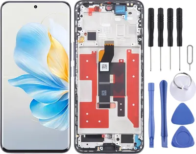 Immagine prodotto di Per Honor 100 Display Full LCD Frame Unità Touch Pezzo di ricambio nero