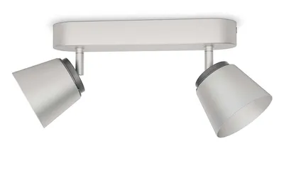 Produktbild von Philips myLiving LED Spot Dender 2-flammig Metall 8W matt verchromt