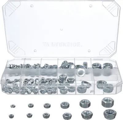 Produktbild von PARKSIDE® Kleineisen Sortiment (Sechskantmuttern 165 Teile)