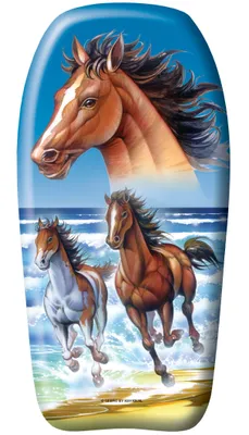 Produktbild von Hot Bodyboard 82 cm. Pferdedruck