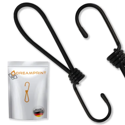 Produktbild von Dreamprint Expanderschlinge mit Haken 75 Stück / 20 cm