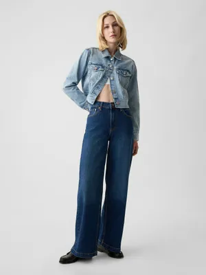 Produktbild von GAP Jeans Stride Weites Bein, hoher Bund, Größe 30LONG