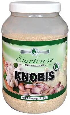 Produktbild von Starhorse Knobis Knoblauchgranulat,1200g für Pferde