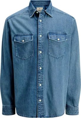 Produktbild von JACK & JONES Herren Jeanshemd JPRBLUBRUCE DENIM L/S Shirt