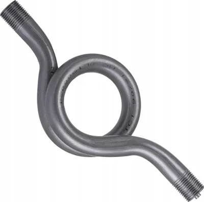 Productafbeelding van Spiralsifon 1/2" G1/2 - Stahl - Bestand tegen druk tot PN25 - Hoge temperatuurbestendigheid