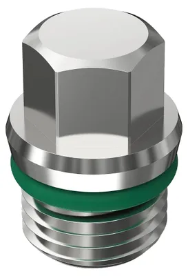 Obrázek produktu pro Olejový vypouštěcí šroub, magnetický design, nerezová konstrukce, modrý